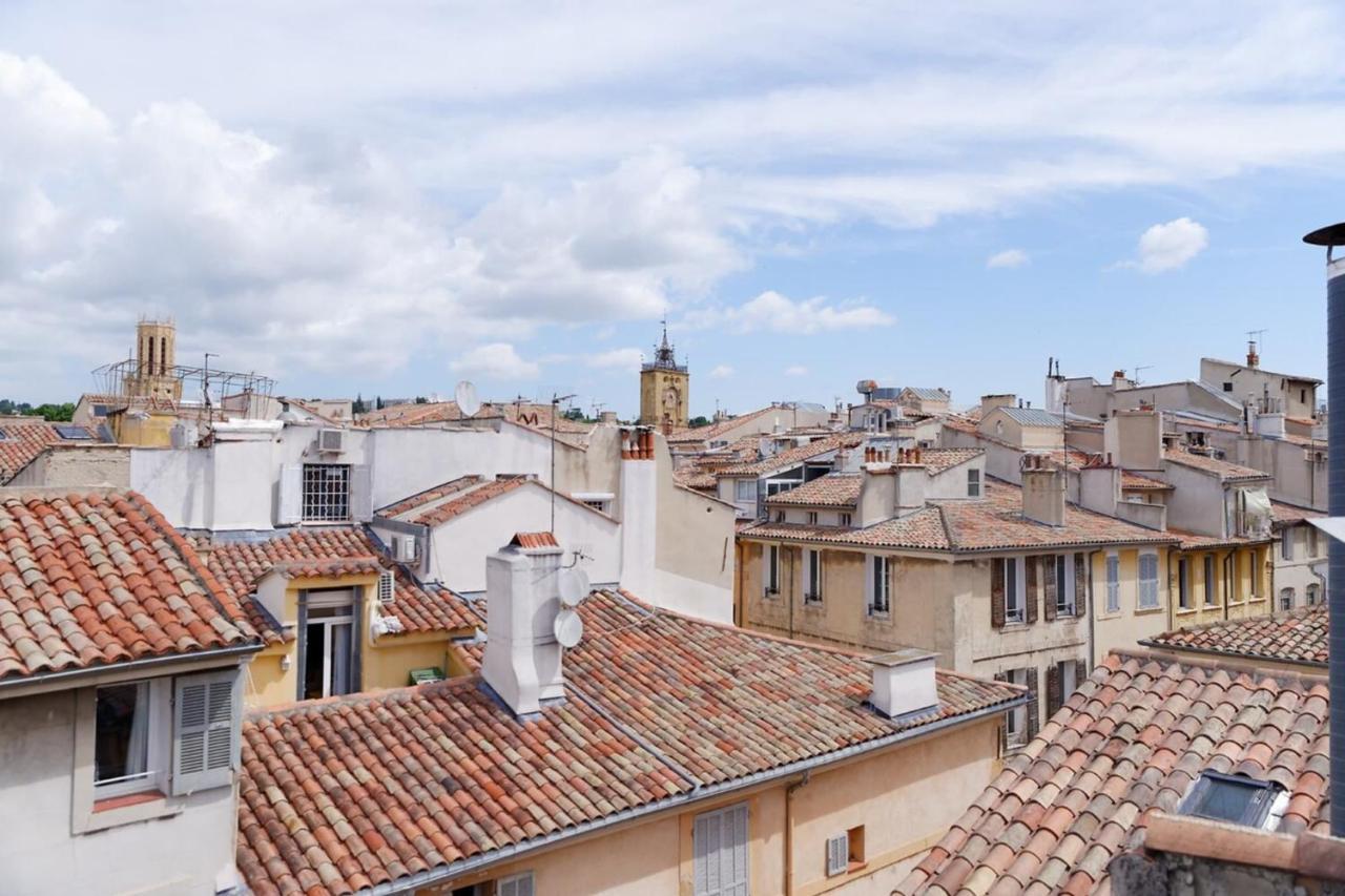 Air-Conditioned Duplex Apartment With Furnished Terrace In The City Center Aix-en-Provence Dış mekan fotoğraf
